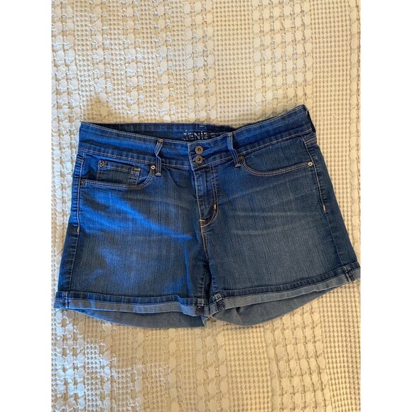 Denizen Denim Cuffed Jean Shorts Womens Size 10 Vacation Travel Pool Casual - Picture 12 of 12